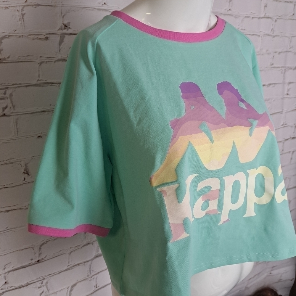 kappa Crop T -Shirt - Picture 2 of 8
